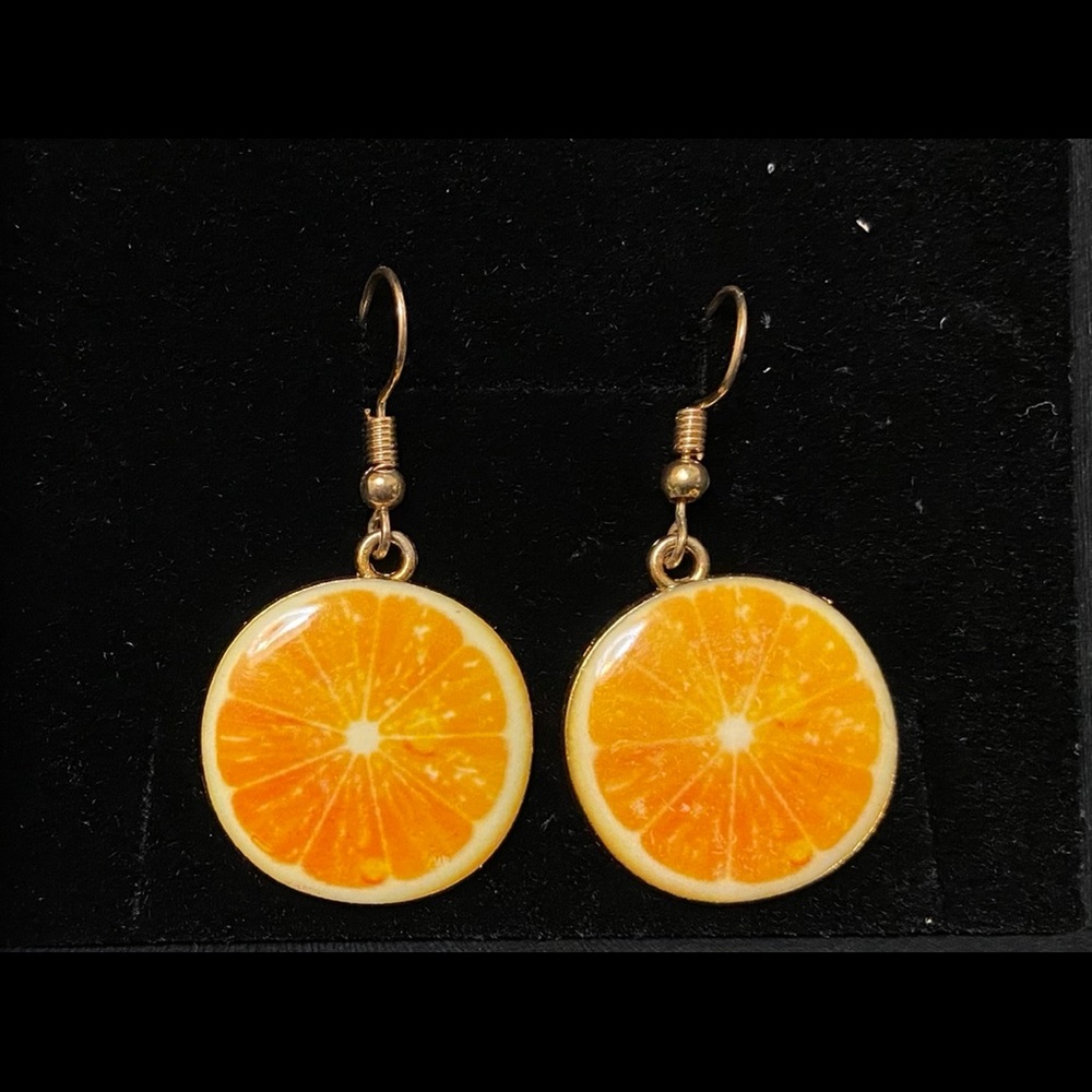 Two Pairs Bundle Fruit Earrings Party Dressing